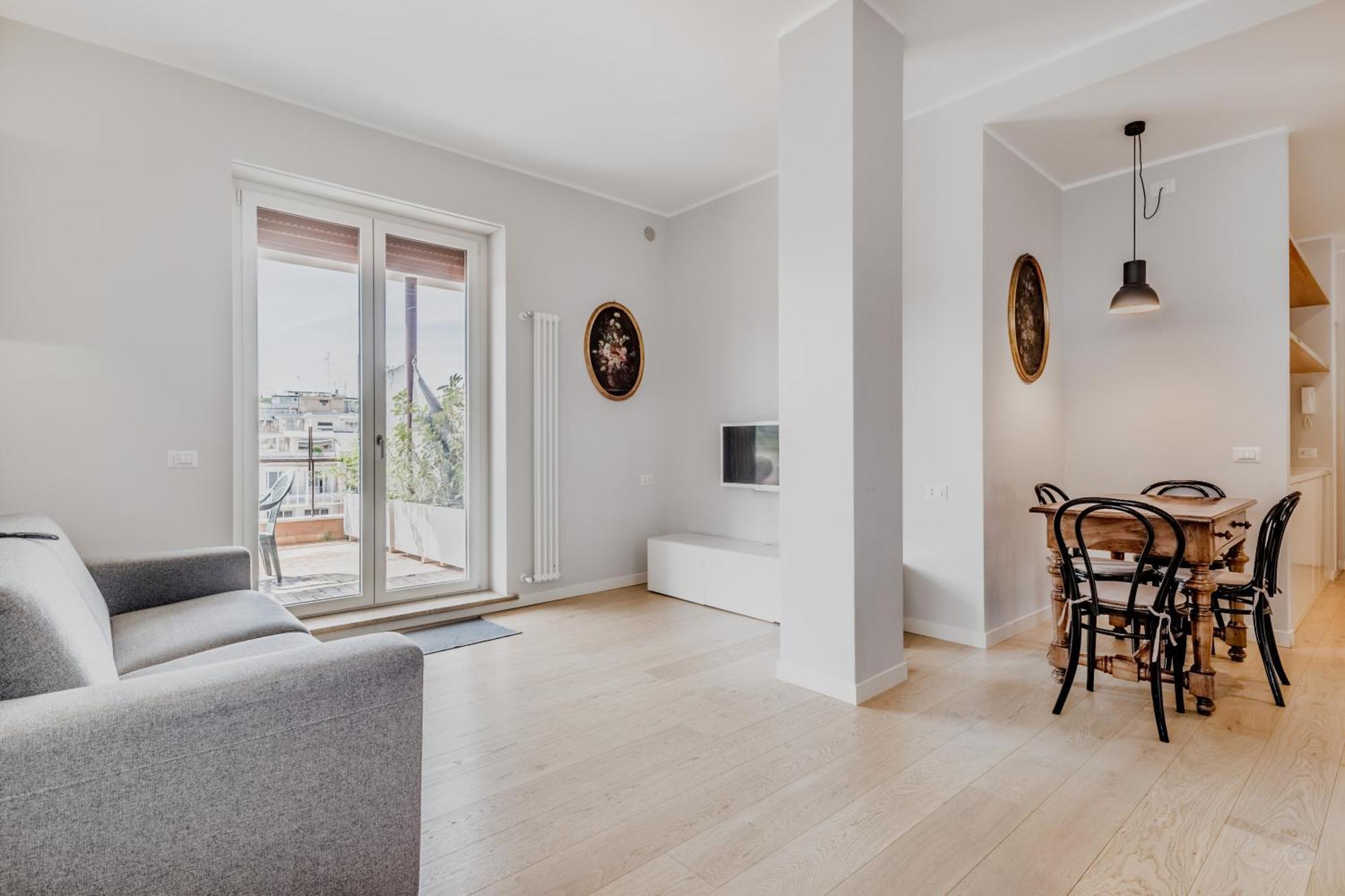 Апартаменты L'Attico Con Terrazza In Corso Francia Рим Экстерьер фото